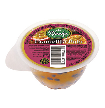 Rhodes Granadilla pulp in plastic 115g
